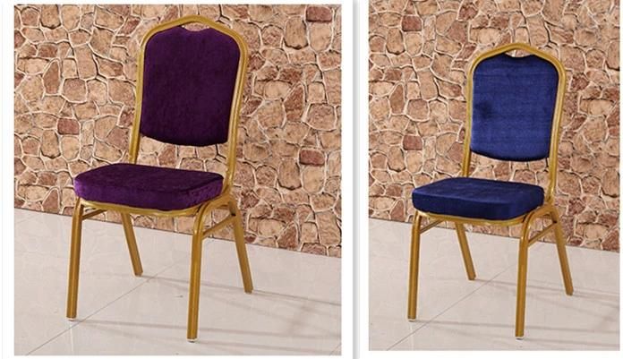 Modern Best Design Hotel Dining Comfortable Metal Wholesale Banquet Chairs