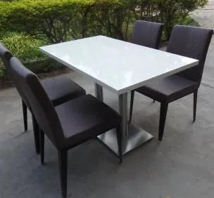 Wholesale Corian Solid Surface Dining Table Tops Restaurant Furniture Coffee Table