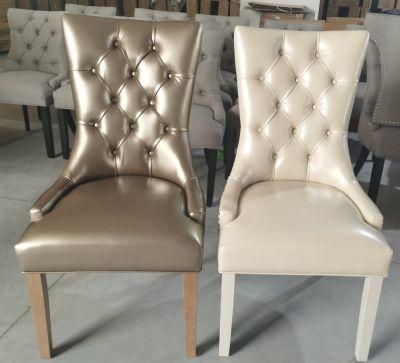 Morder Leather Chair High Back Dining Chair for Luxury Style