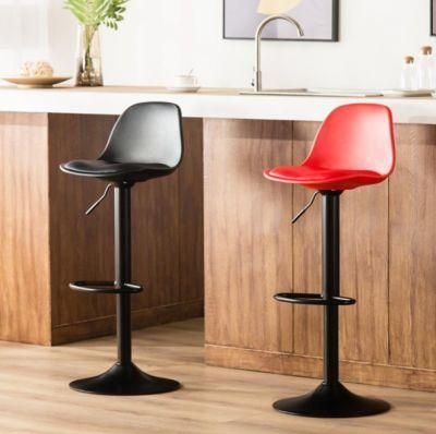 Nordic High Kitchen Tall Bar Chair Breakfast Butterfly Bar Stool