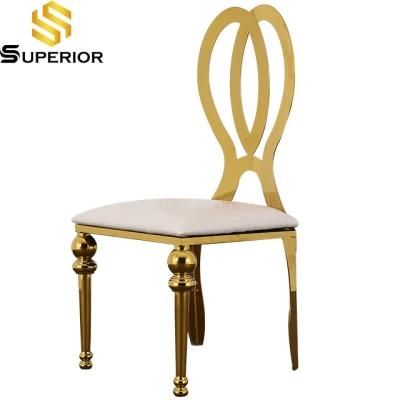 Cheap Price Outdoor Wedding Upholstered Velvet Dining Chair Butterfly Back