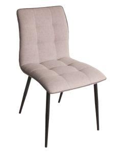 Custom Modern Furniture Metal Restaurant Fabric Dining Modern Chair
