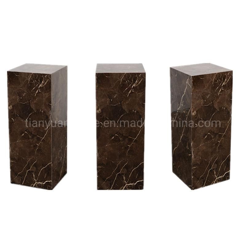 Marble Jewelry Display Stand Jewellery Display Cube