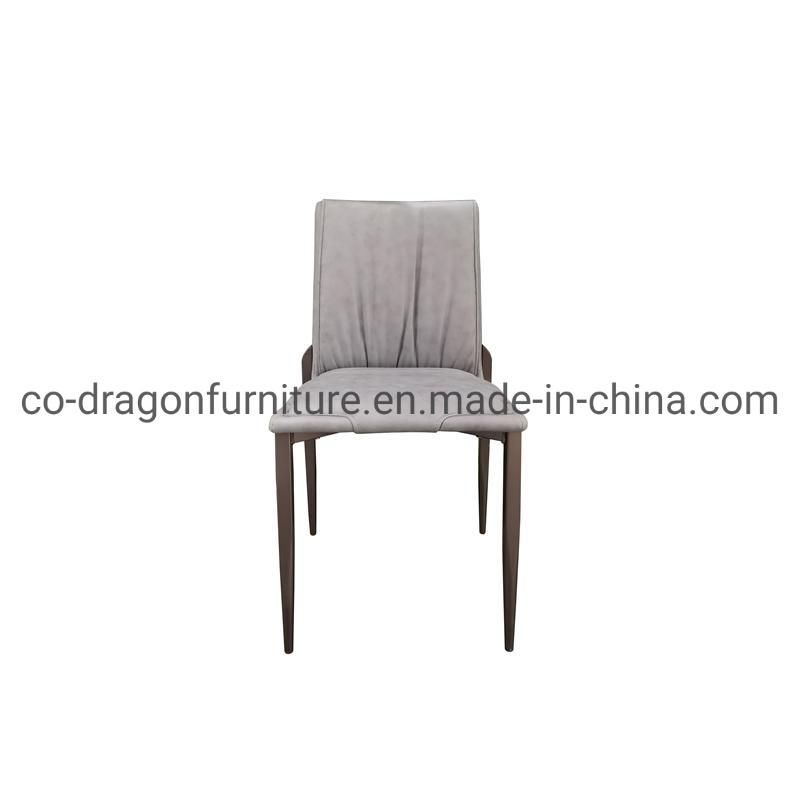 Modern Wholesale Dining Chair with Steel Legs for Home Furniture