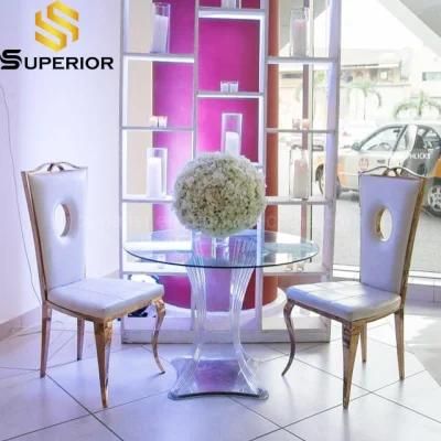 Professional Manufacturer Metal Steel Hotel Dining Furniture Banquet Chair