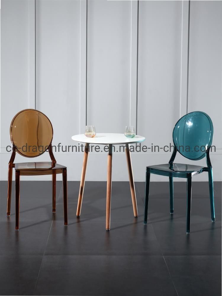 High Quality Modern Plastic Colorful Dining Chair for Home Furniture