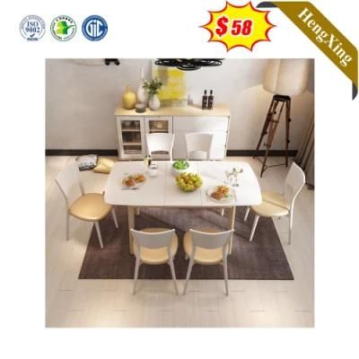 Hot Selling Modern Simple Folding Chinese Home Living Room Wooden Furniture Dining Furniture Set