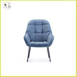 Nordic Design Metal Fabric Upholstery Lounge Single Living Room Sofa Chair