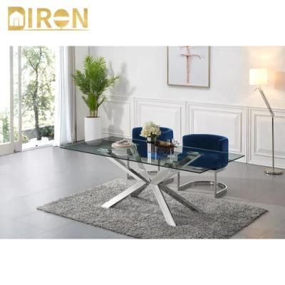 Factory Modern Restaurant Home Dining Kitchen Furniture Marble Dining Table Furnitures Luxury Modern Dining Table