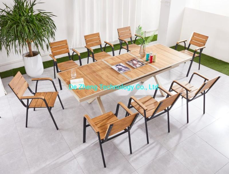 Hot Sale Teak Outdoor Wooden Dining Furniture with Manufacturer Price