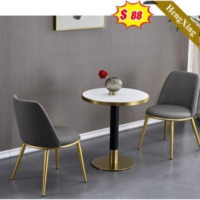 Hot Selling Home Restaurant Furniture Dining Room Furniture Dining Room Set Wooden Round Dining Chair Dining Table (UL-21LV2003)