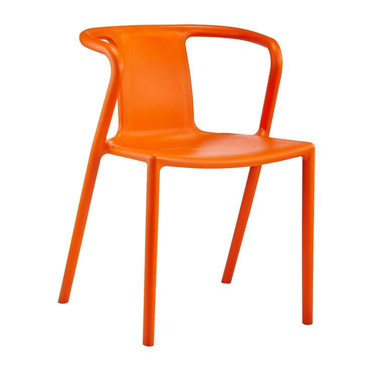 Italian Light Luxury Furniture Red Dining Chair Simple Creative Hotel Chair Plastic