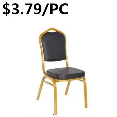 Modern Best Design Hotel Dining Comfortable Metal Wholesale Banquet Chairs