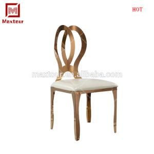 Romantic Design Stainless Steel Wedding Chairs