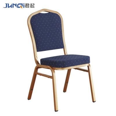 Gold Royal Stacking Aluminum Banquet Wedding Hotel Chair