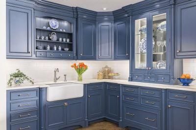 Various Environmental Navy Aluminum Kitchen Cabinets with Many Kitchen Styles