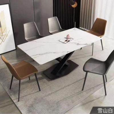 Factory Light Luxury High-Quality Dining Furniture Table