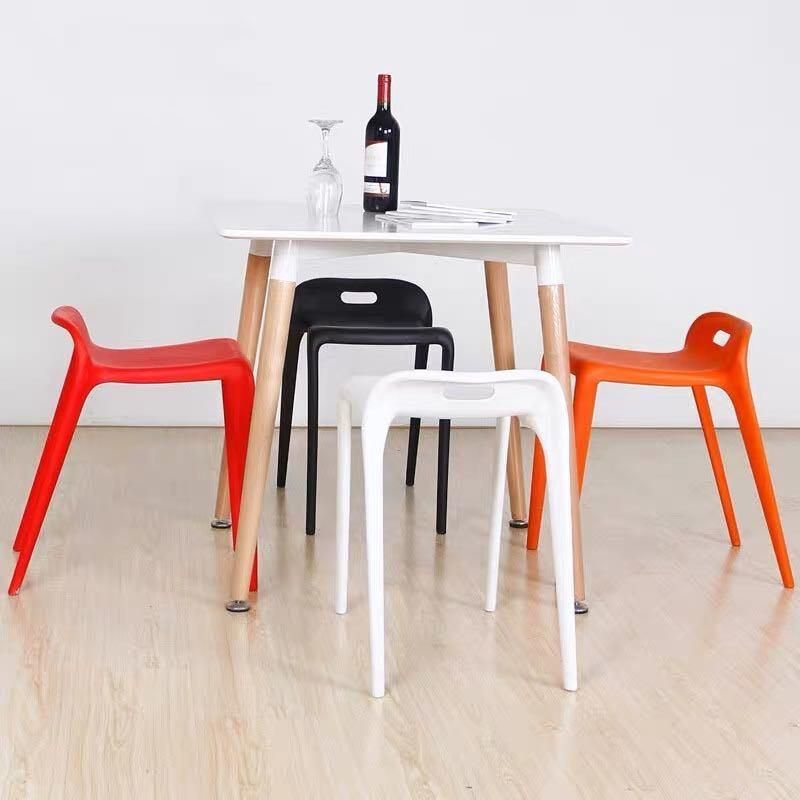 Colorful Hot Sale PP Material Outdoor Plastic Stackable Dining Chair
