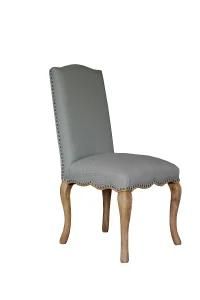 Best Quality Solid Wood Linen Fabric Dining Room Chairs