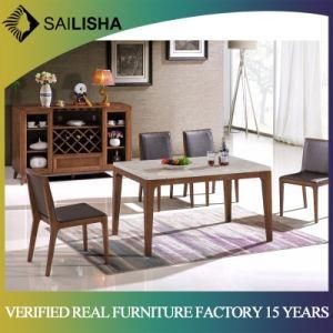 Modern Simple Solid Wooden Furniture Sets Dining Table and Chairs