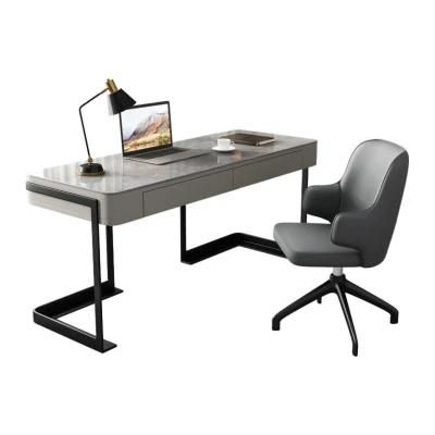 Light Luxury Desk Modern Minimalist Home Writing Desk Desk Study Minimalist Italian Computer Desk