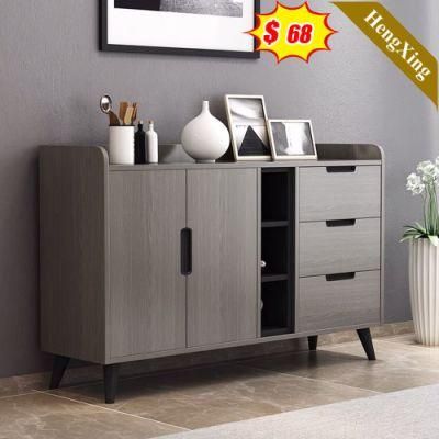 Simple Modern Furniture Wood Living Room Furniture Storage Wine Cellar Cabinet Side Board