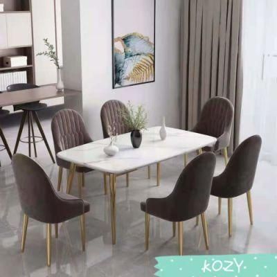 Nordic Home Furniture Marble Top Dining Table
