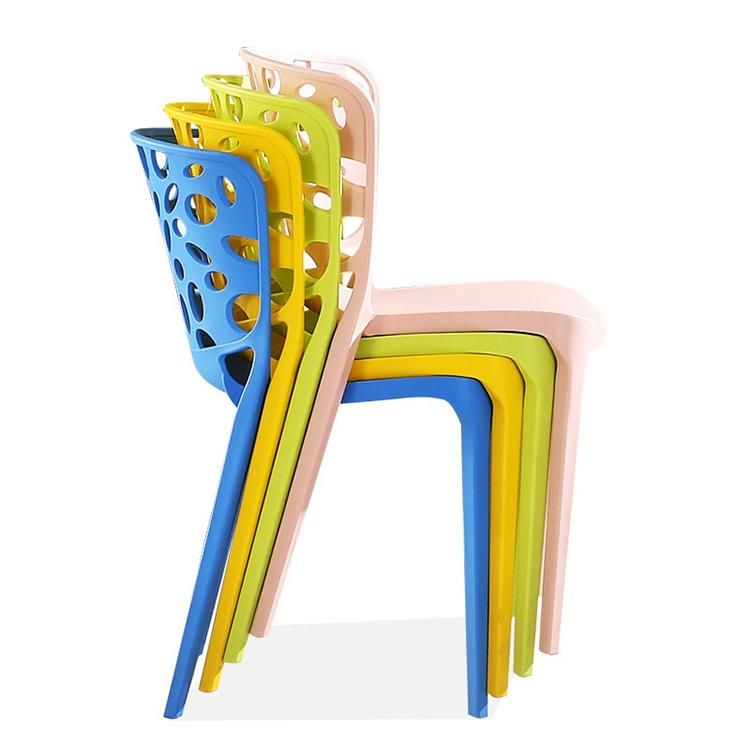 Good Furniture Plastic Chairs and Tables for School Leisure Chair Stacked Plastic Dining Chair Restaurant