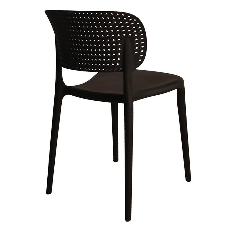 Factory Price Modern Outdoor Cheap Price Colorful Wholesale Stackable PP Home Dining Restaurant Cafe Red Plastic Chairs