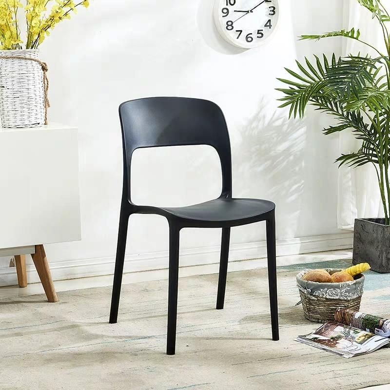 New Design Plastic Chair Decorative Leisure Dining Chair