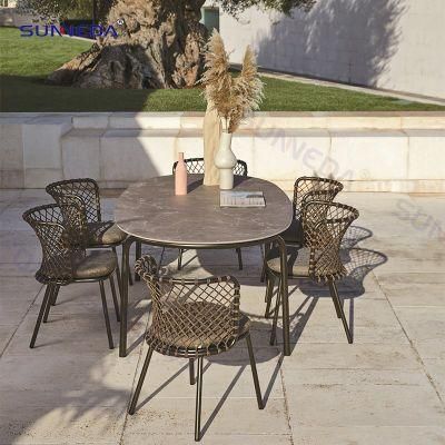 Modern Hot-Selling Sintered Dining Table Outdoor Garden Furniture