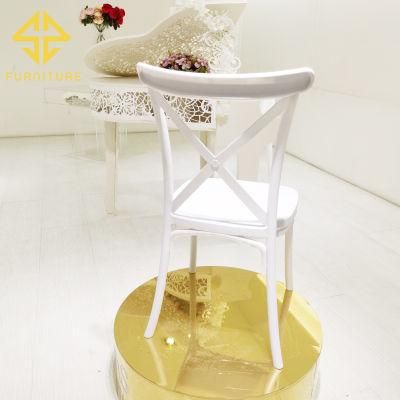 Fashionable Hot-Selling Wedding Stainless Steel Gold Banquet Living Room Dinning Chairs