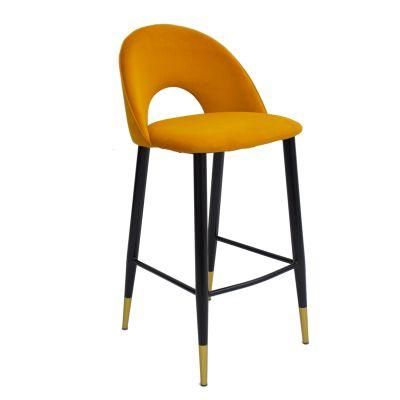 Bar Stools and Restaurant Dining Chair Sets Kitchen Chair Black Velvet Bar Stools PU Leather Swivel Free Shipping Bar Chair