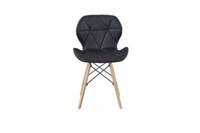 Living Room Indoor Dsw Modern Cafe Kitchen Patchwork Chair Eiffel Wood Leg Dar Nordic Fabric Dining Chairs