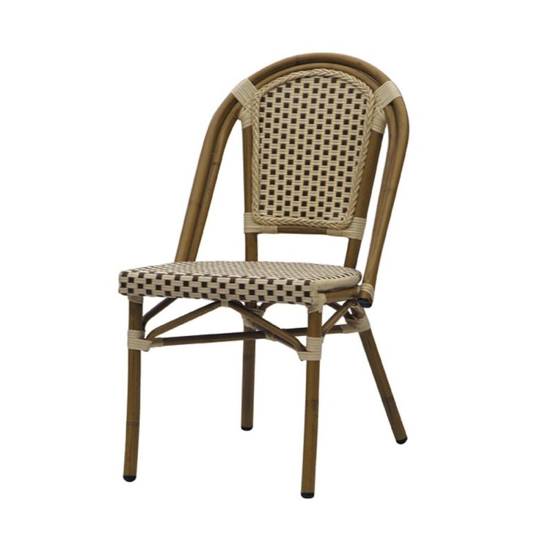 Australia Style Cheap Cafe Chair Plastic Rattan Chair