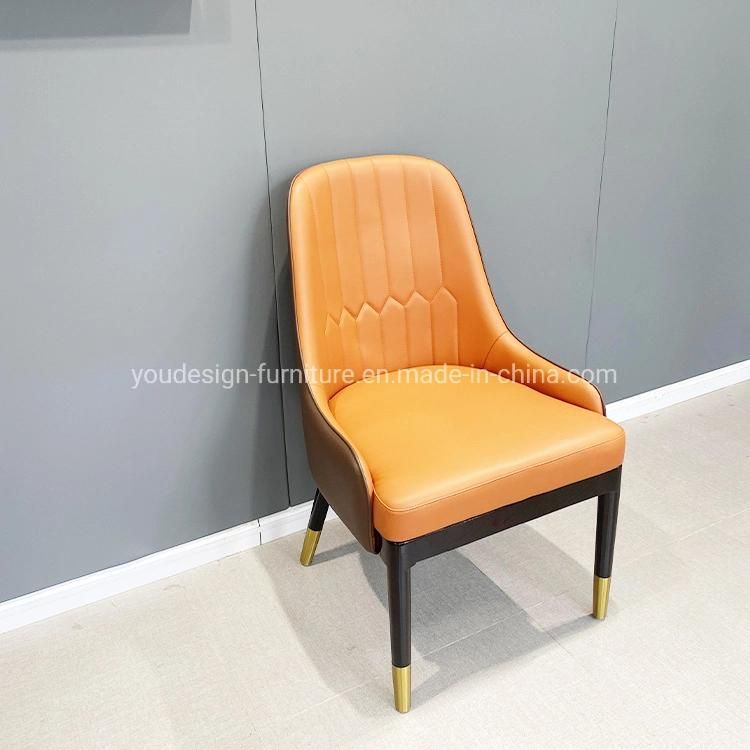 Luxury Cheap Dining Room Chairs Modern Leather Covers Chair for Dining Room Brand Dining Chair Set Designs Furniture