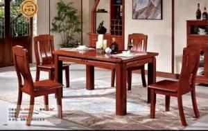New Design Dining Room Furniture Wooden Dining Table and Chairs Manufacturer