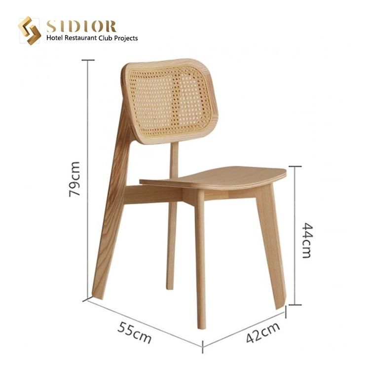 High Quality Hotel Restaurant Furniture Wooden Dining Chairs