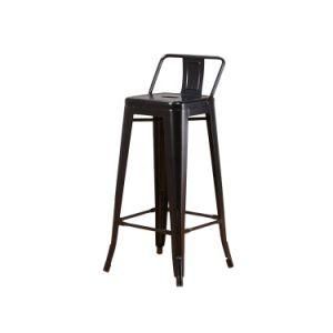 Metal Black Height Stool