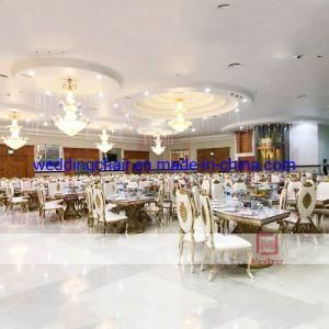 Five Star Hotel Project Banquet Hall Furniture Table and Chairs Set