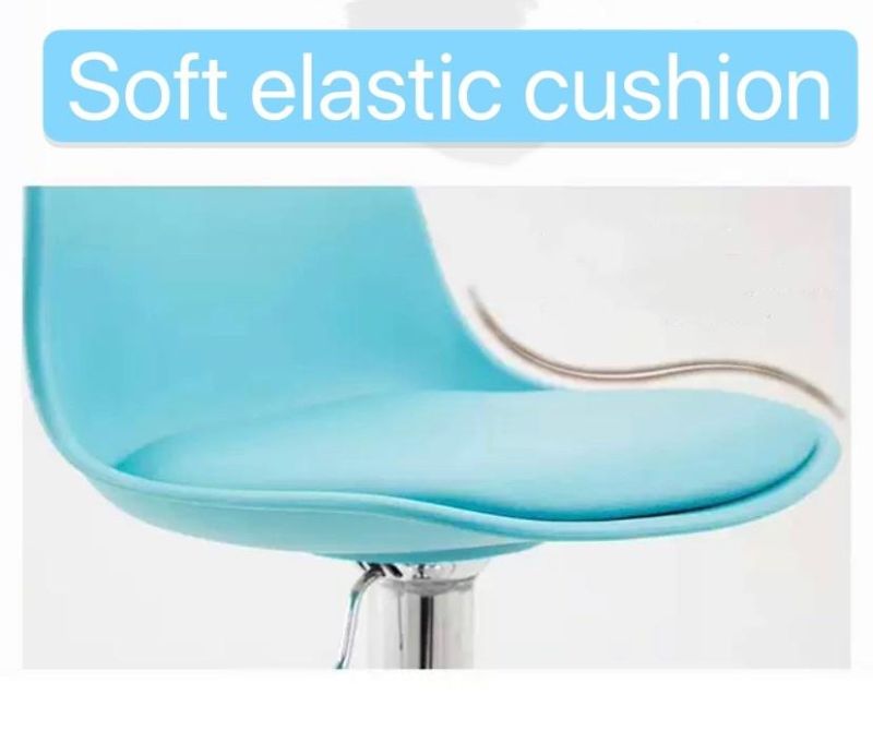 Modern Furniture Rotatable Restaurant Dining Bar Chair with Cushion