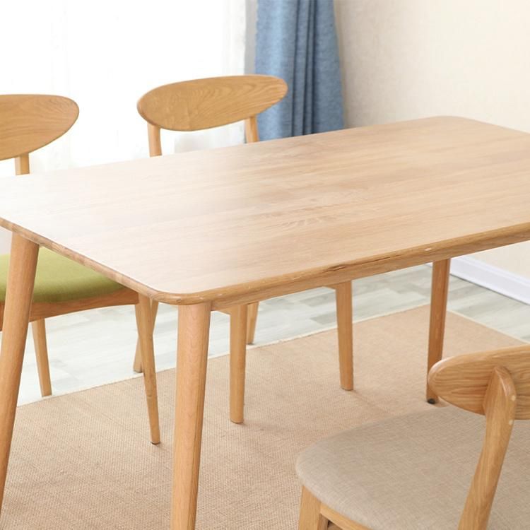 Round Leg Furniture Popular Multifunctional Rectangular Dining Table