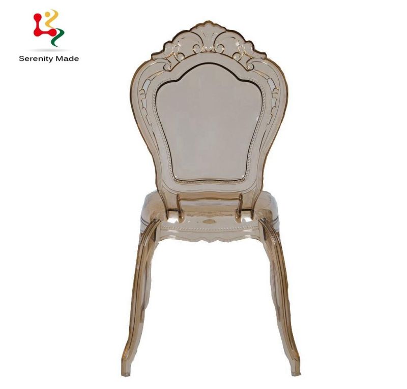 Vintage Style Event Outdoor Furniture Plastic Frame Dining Chairs