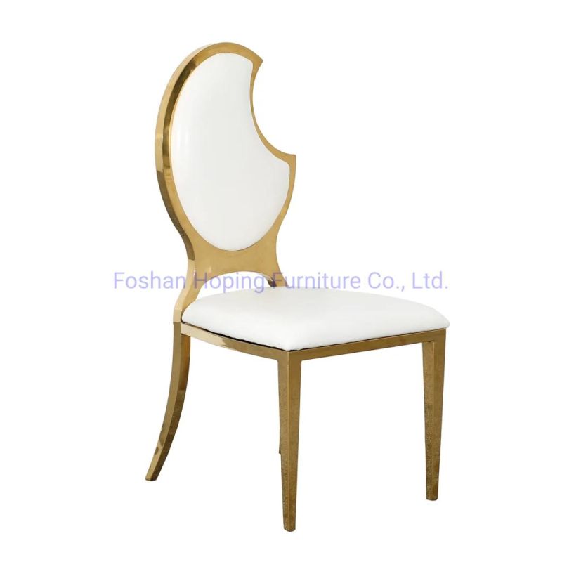 Garden Furniture Mts Banquet Wedding Chair Twinkle Gold Stainless Steel Chairs