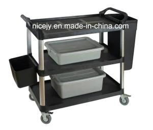 Big Plastic Utility Cart for Restaurant&Hospital-Only The Cart