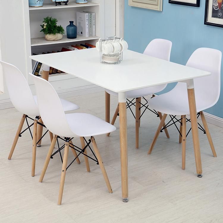 2022 Nordic Simple Restaurant Tables Milk Tea Hotel Party Portable MDF Dining Table Modern