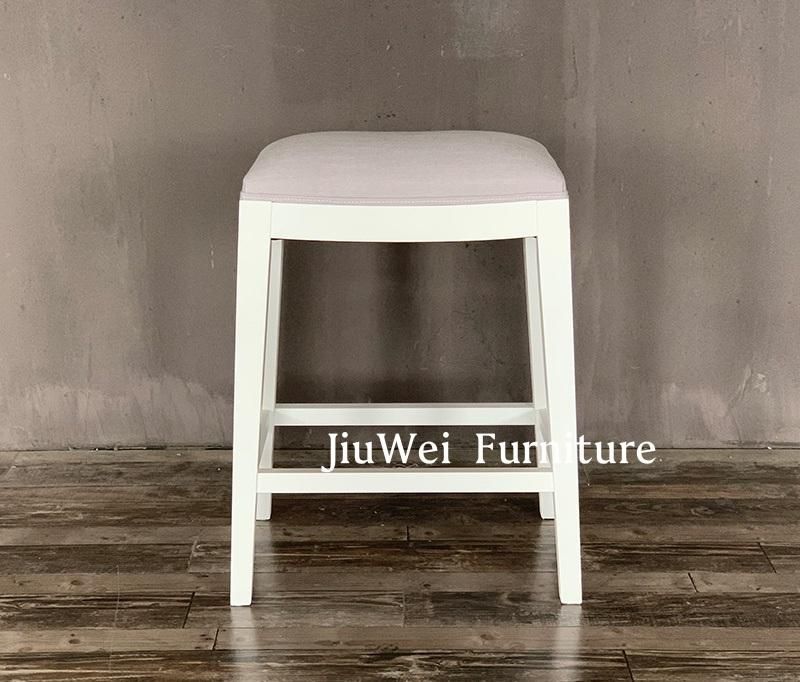 Wholesale French Country Dining Room Furniture Linen Wood Wedding Dining Chair