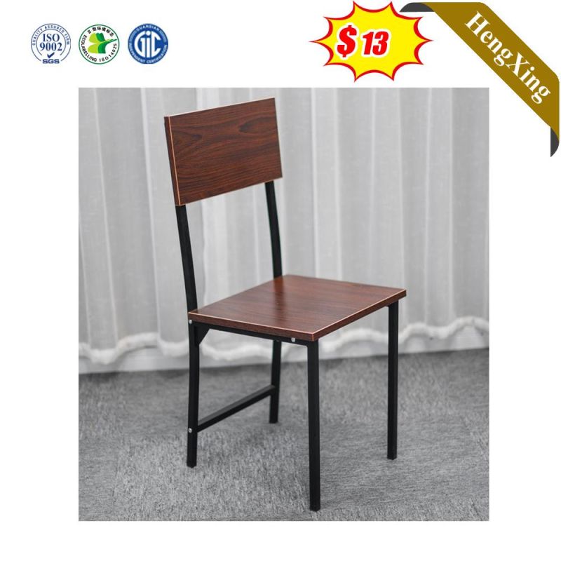 Wholesale Restaurant Furniture Cheap Wood Seat Metal Leg Restaurant Chair