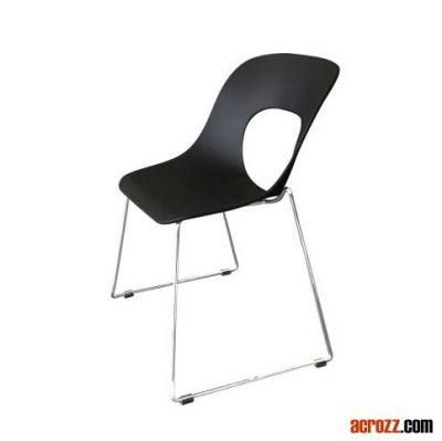 Modern Design Plastic Stacking Stackable Restaurant Chrome Helo Chair