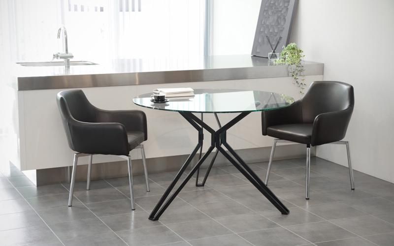 Hot Sale Nordic Modern Dining Room Home Furniture Glass Dining Table